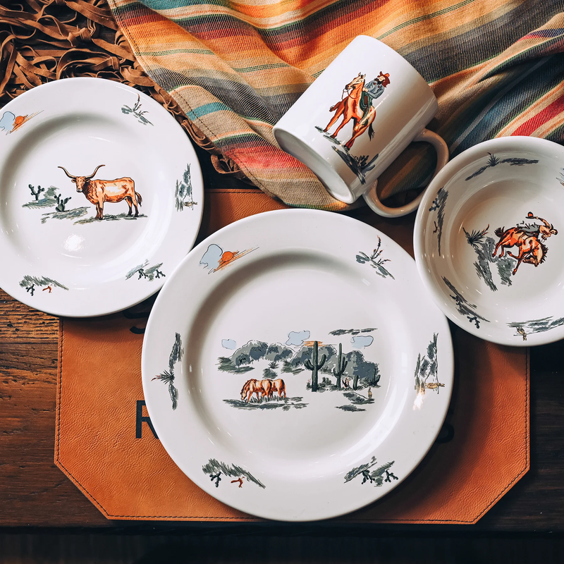 Ranch Life Ceramic Dinnerware